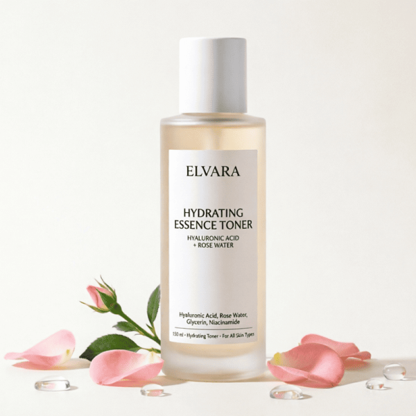 Hydrating Essence Toner — Hyaluronic Acid + Rose Water